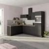 Optifit Winkelküchen|Kochfelder<Winkelküche Optikoncept Ingvar 270 cm Anthrazit