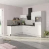 Discount Optifit Winkelküche Optikoncept Bengt ohne E-Geräte 270 cm Weiß