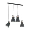 Orion Leuchten Kücheninseln<Hängeleuchte Theke 72 cm x 17 cm Schwarz 4 x E27