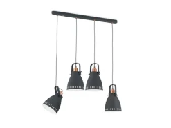 Orion Leuchten Kücheninseln<Hängeleuchte Theke 72 cm x 17 cm Schwarz 4 x E27