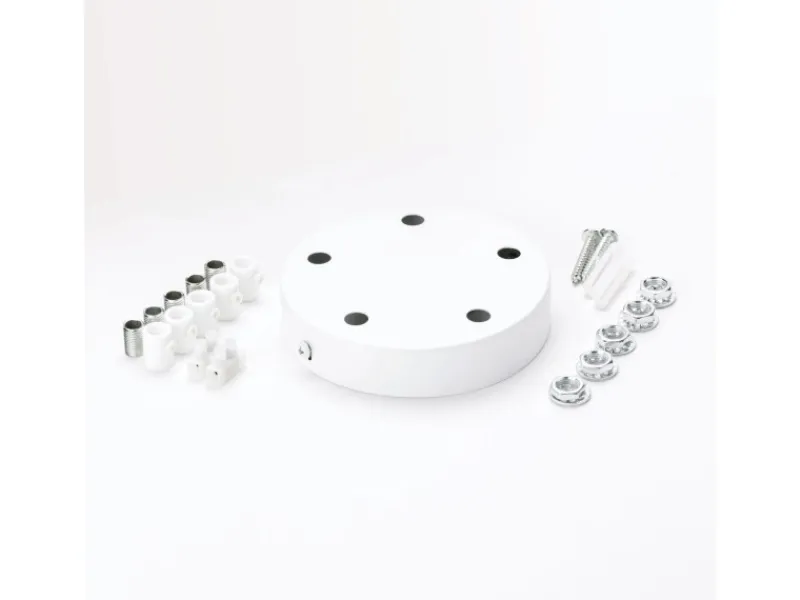 Sale Orion Lightstyle Deckenbaldachin 5 Auslässe Ø 120 mm Weiß