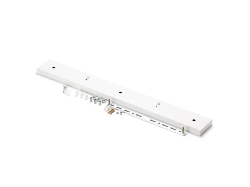 Online Orion Lightstyle Deckenbaldachin 3 Auslässe 70 cm x 8 cm Weiß