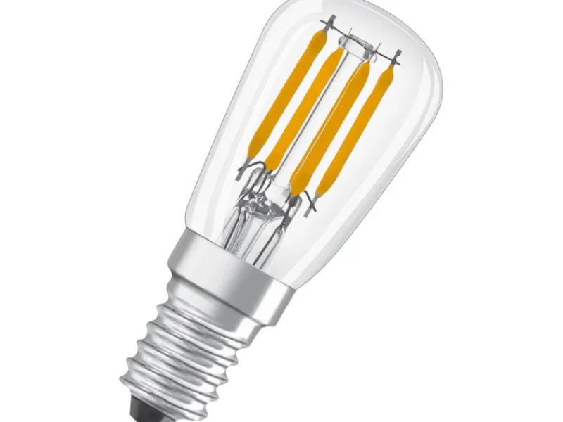 Osram LED-Lampe Classic E14 T-Form Klar 2,8W Tageslicht 250 lm 6,3x2,6 cm(H x Ø)< Kühlschränke