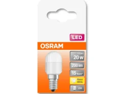 Osram Kühlschränke<LED-Lampe Classic T-Form Matt E14, 2,3W 200 lm Warmweiß