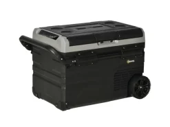 Outsunny Gefrierschränke|Kühlschränke<Autokühlschrank Kunststoff HDPE SchwarzGrau 711L x 46B x 44H cm