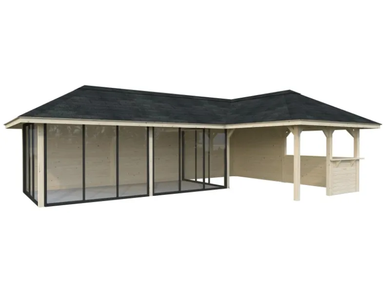 Palmako Herde|Kühlschränke<Pavillon Bianca Set221 Slide 876 cm x 588 cm FSC®