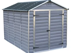 Palram - Canopia Skylight 1.9 x 3 Gerätehaus Anthrazit< Töpfe