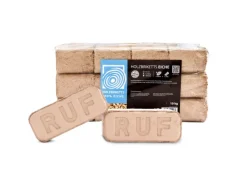 Outlet Panorama24 Holzbriketts RUF Eiche 20 kg Packung 2 Blister