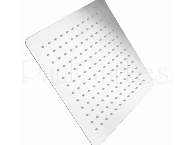 PaulGurkes Einhebelmischer<Regendusche 30cm unterputz mit Wandarm Komplett Set Messing