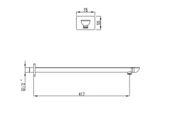 PaulGurkes Einhebelmischer<Regendusche Set Komplett 30cm Regenbrause Einhandmischer Unterputz