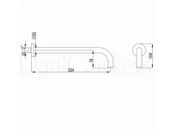 PaulGurkes Tropendusche Duschsystem unterputz 30cm Brausekopf Messing Duschset< Einhebelmischer