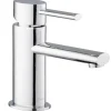 PaulGurkes Wasserhahn Einhandmischer oval Waschbeckenarmatur Mischbatterie< Einhebelmischer