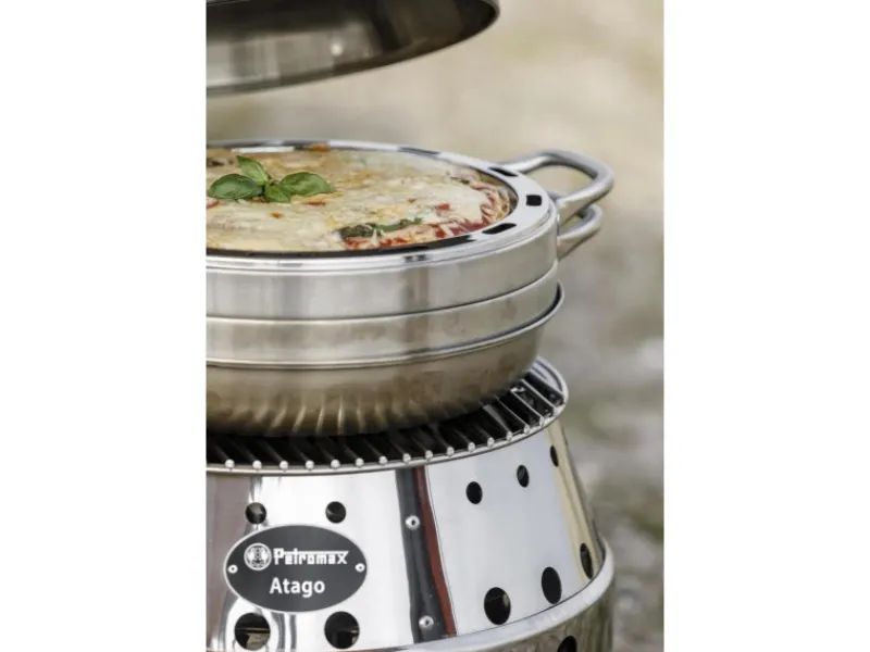 Petromax Herde<Backblech für Camping Backofen Edelstahl