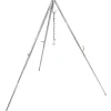 New Petromax Dreibein-Set mit Kette & Haken D1 Stahl Aufstellhöhe 88 cm - 144 cm