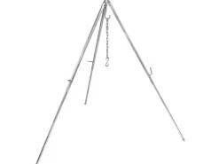 New Petromax Dreibein-Set mit Kette & Haken D1 Stahl Aufstellhöhe 88 cm - 144 cm