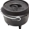 Petromax Pfannen<Dutch Oven FT1 Schwarz mit Standfüßen ca. 1,1 l