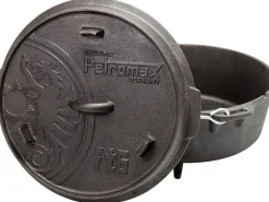Petromax Herde|Töpfe<Dutch Oven FT6 Schwarz mit Standfüßen 5,5 l