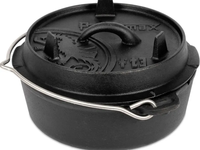Discount Petromax Dutch Oven FT3 Schwarz mit planem Boden 1,6 l