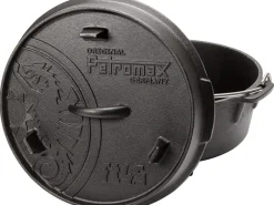 Outlet Petromax Dutch Oven FT4.5 Schwarz mit Standfüßen 3,5 l