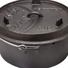 Petromax Töpfe<Dutch Oven FT12-T Schwarz mit planem Boden ca. 11,4 l
