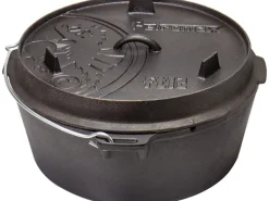 Petromax Töpfe<Dutch Oven FT12-T Schwarz mit planem Boden ca. 11,4 l