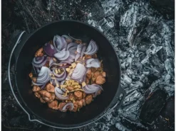 New Petromax Dutch Oven Set FT9-Scrub Schwarz mit Standfüßen 7,5 l Ø 23,9 cm