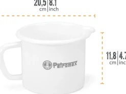 Petromax Emaille Milchtopf 1,4 L< Herde
