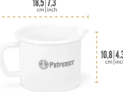 Petromax Emaille Milchtopf 1 L< Herde
