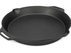 Petromax Feuerpfanne FP50H-T Schwarz mit 2 Henkeln Gusseisen Ø 50 cm< Herde