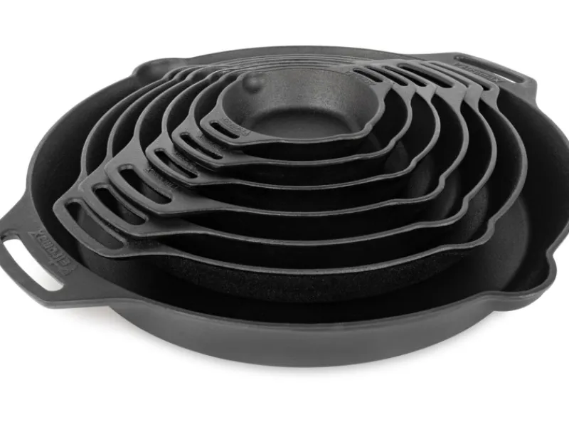 Petromax Feuerpfanne FP50H-T Schwarz mit 2 Henkeln Gusseisen Ø 50 cm< Herde