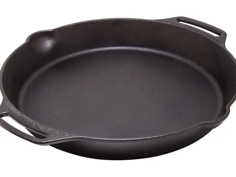 Petromax Feuerpfanne FP35H-T Schwarz mit 2 Henkeln Gusseisen Ø 35 cm< Herde