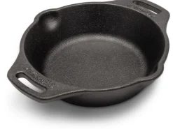 Petromax Pfannen|Herde<Feuerpfanne FP15H-T Schwarz mit 2 Henkeln Gusseisen Ø 15 cm