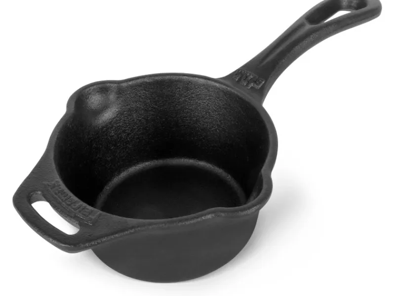 Petromax Gusseiserner Saucentopf Schwarz< Herde