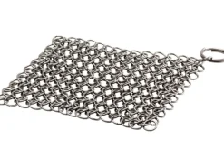 Petromax Töpfe<Ringreiniger für Guss- und Schmiedeeisen Scrub-XL Edelst. 10x200x200 mm