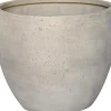 Pflanzgefäß Poroso 29,5 cm x 29,5 cm x 24,5 cm Grau< Töpfe