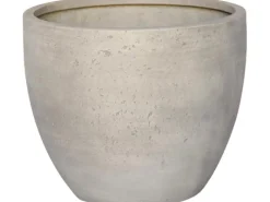 Pflanzgefäß Poroso 29,5 cm x 29,5 cm x 24,5 cm Grau< Töpfe
