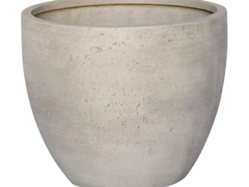 Pflanzgefäß Poroso 29,5 cm x 29,5 cm x 24,5 cm Grau< Töpfe