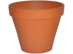 Pflanztopf Ø 9 cm Terrakotta< Töpfe