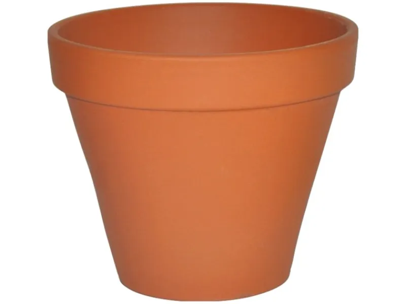 Pflanztopf Ø 7 cm Terrakotta< Töpfe