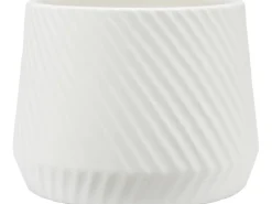 Online Pflanztopf Ø 23 cm Weiß Dolomit