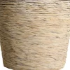 Pflanztopf Ø 40 cm x 32 cm Waschweiß Hyazinthe< Töpfe
