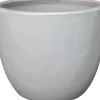 Pflanztopf 26,5 cm x Ø 33 cm Weiß< Töpfe
