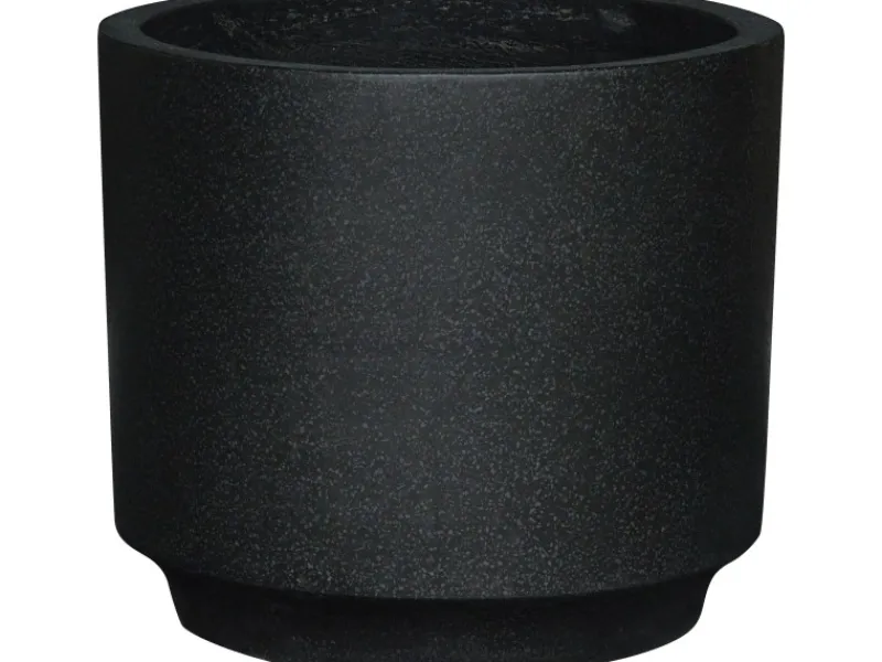 Pflanztopf 27 cm x 27 cm x 25 cm Schwarz< Töpfe