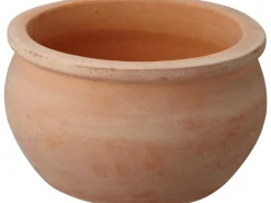 Töpfe<Pflanztopf  28 cm x 28 cm x 18 cm Terrakotta