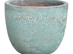 Töpfe<Pflanztopf  28 cm x 28 cm x 22 cm Grün