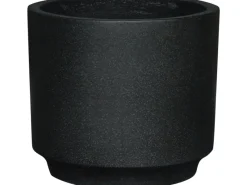 Töpfe<Pflanztopf  43 cm x 43 cm x 39 cm Schwarz