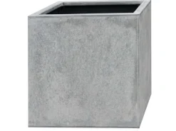 Pflanztopf  39 cm x 39 cm x 39 cm Grau< Töpfe