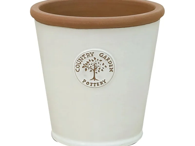 Pflanztopf Country Garden Pottery Keramik 19 cm x 19 cm x 19 cm< Töpfe