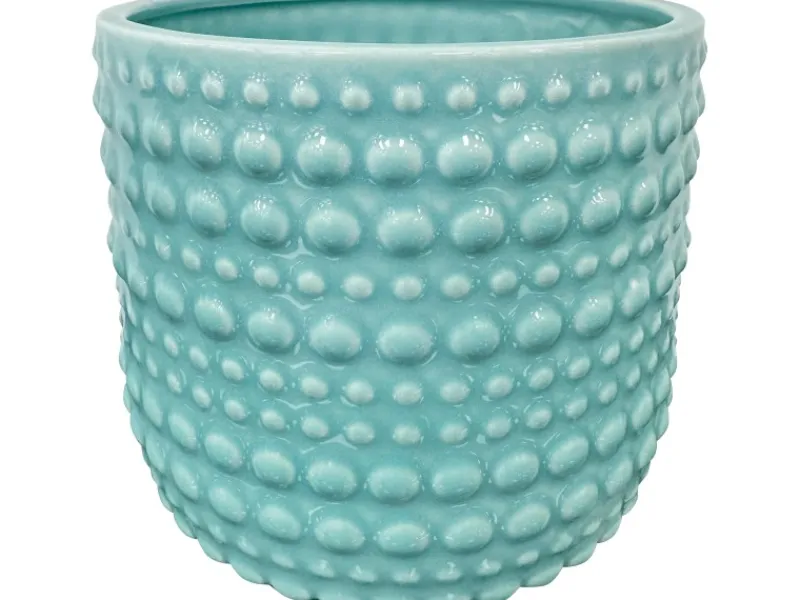 Sale Pflanztopf Keramik Ø 14,8 cm Blau