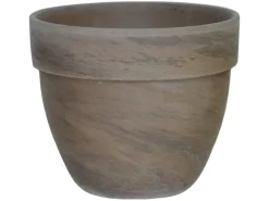 Discount Pflanztopf Levante Ø 19 cm Basalt Braun